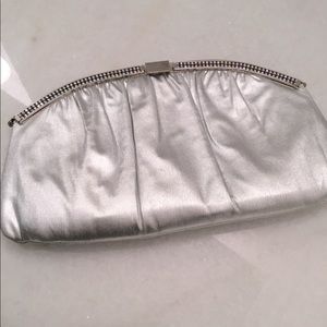 Silver Evening Bag